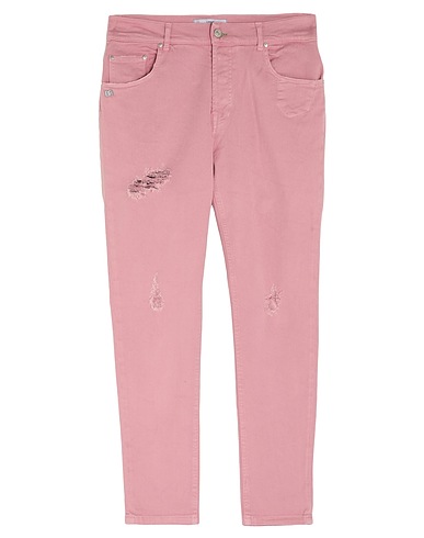 GREY DANIELE ALESSANDRINI Chinos Rosa 97% Cotone, 3% Elastan