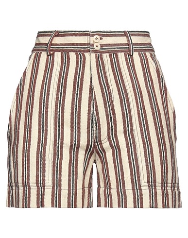 LAURENCE BRAS Shorts & Bermuda Beige 60% Cotton, 40% Linen