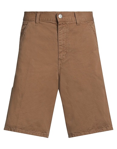 CARHARTT Shorts & Bermuda Nocciola 100% Cotone
