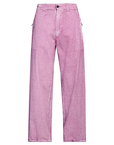 STONE ISLAND Casual trouser Mauve 100% Cotton