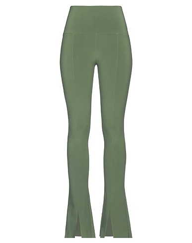 NORMA KAMALI Casual pants Military green 95% Polyester, 5% Elastane