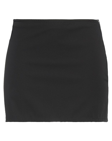 OUR LEGACY Mini skirt Black 51% Polyamide, 42% Polyester, 7% Elastane