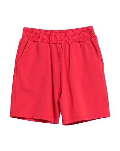 YPORQUÉ Shorts & Bermuda Red 70% Cotton, 25% Modal, 5% Elastane