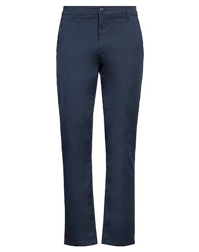 ARMANI EXCHANGE Casual trouser Navy blue 98% Cotton, 2% Elastane
