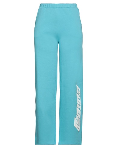 ROTATE BIRGER CHRISTENSEN Casual pants Turquoise 100% Organic cotton