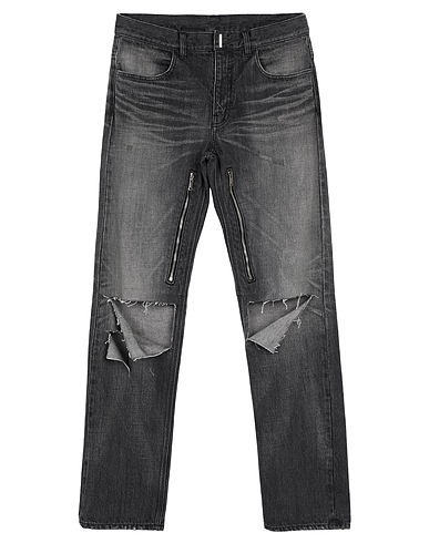 GIVENCHY Denim pants Grey 100% Cotton