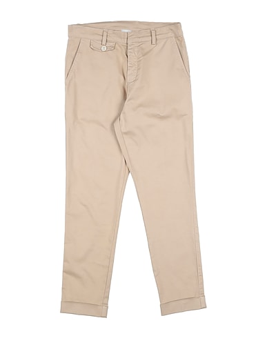 ELEVENTY Casual pants BEIGE 97% Cotton, 3% Elastane