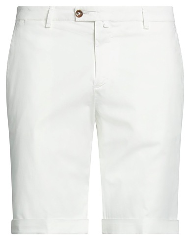 BRIGLIA 1949 Shorts & Bermuda Bianco 97% Cotone, 3% Elastan