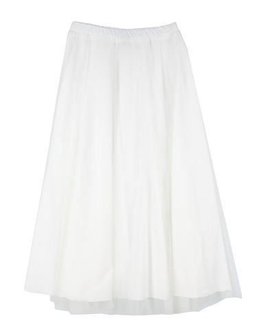 ORIMUSI Skirt White 68% Cotton, 30% Nylon, 2% Elastane
