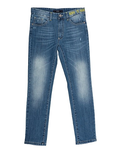 SP1 Denim trousers Blue 79% Cotton, 10% Polyester, 9% T-400 fiber, 2% Elastane