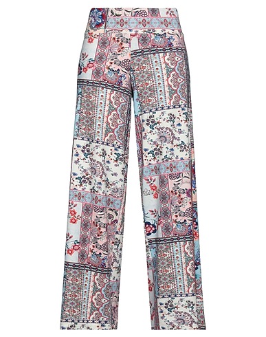 JUIL Pantalone Celeste 95% Viscosa, 5% Elastan