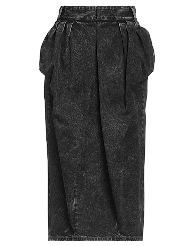 MAISON MARGIELA Denim skirt Black 100% Cotton