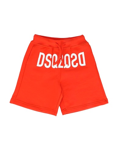DSQUARED2 Shorts & Bermuda Arancione 100% Cotone, Elastan