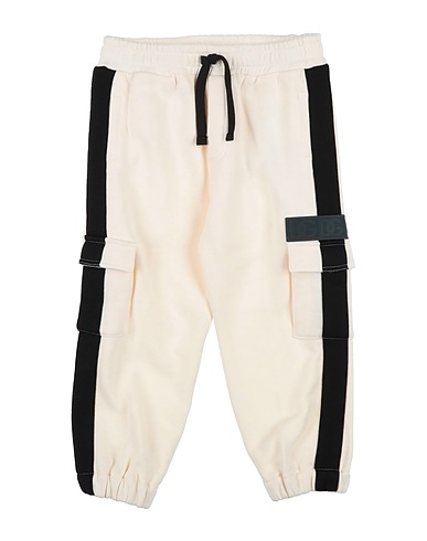 DOLCE&GABBANA Casual trouser Cream 100% Cotton, Polyester
