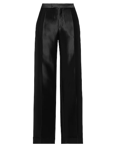 MAISON MARGIELA Pantalone Nero 45% Viscosa, 39% Cotone, 16% Seta