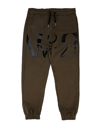 N°21 Casual trouser Military green 100% Cotton