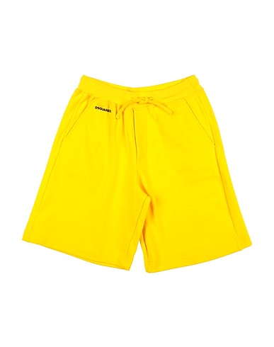 DSQUARED2 Shorts & Bermudas Gelb 100% Baumwolle