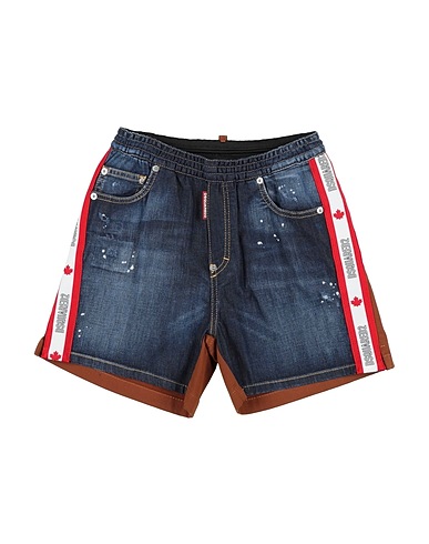 DSQUARED2 Denim shorts Blue 98% Cotton, 2% Elastane, Polyester