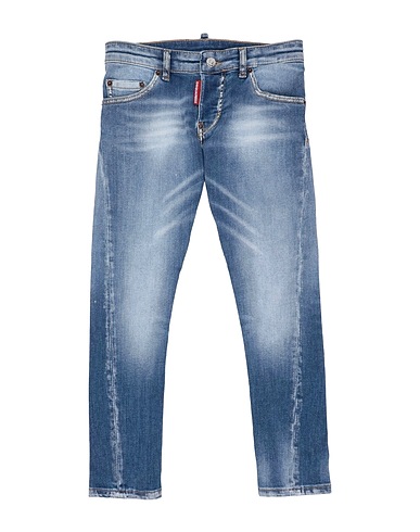 DSQUARED2 Denim trousers Blue 92% Cotton, 6% Elastomultiester, 2% Elastane