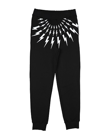 NEIL BARRETT Casual pants Black Cotton