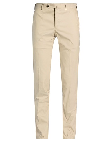 PT Torino Классические брюки BEIGE 65% Хлопок, 29% Полиамид, 6% Эластан