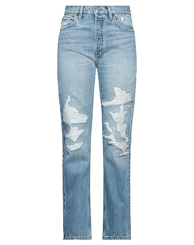 RE/DONE Denim trousers Blue 100% Cotton