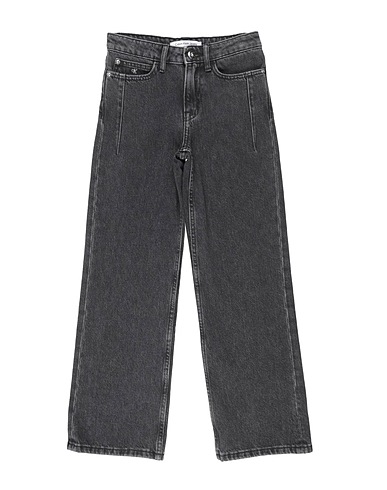 CALVIN KLEIN JEANS Denim trousers NERO 100% Cotton