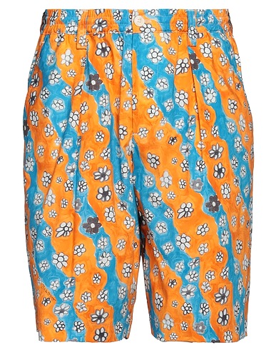 MARNI Shorts & Bermuda Orange 100% Cotton