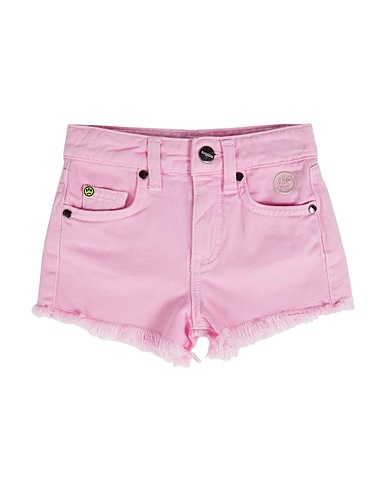BARROW Denim shorts Pink 100% Cotton
