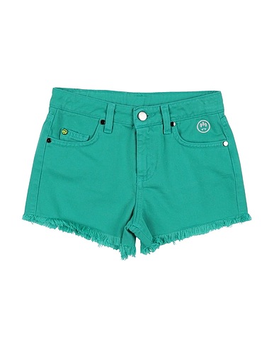 BARROW Denim shorts TURCHESE 100% Cotton