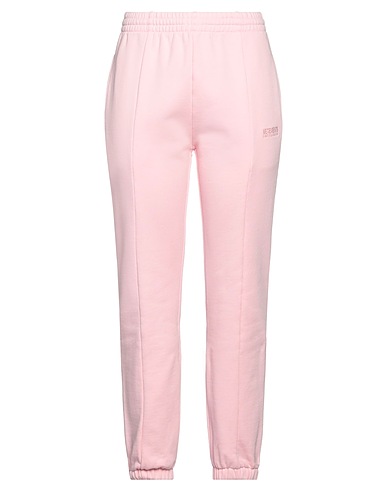 VETEMENTS Pantalone Rosa chiaro 80% Cotone, 20% Elastan