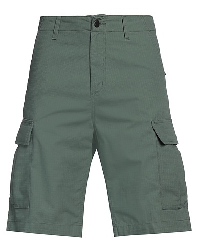 CARHARTT Shorts & Bermuda Green 100% Cotton