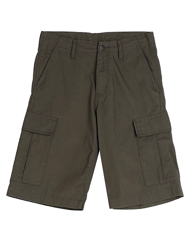 CARHARTT Shorts & Bermuda Military green 100% Cotton