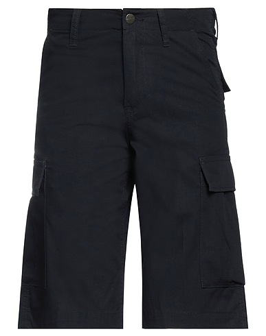 CARHARTT Shorts & Bermuda Midnight blue 100% Cotton