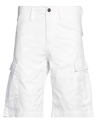CARHARTT Shorts & Bermuda White 100% Cotton