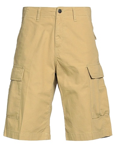 CARHARTT Shorts & Bermuda Mustard 100% Cotton