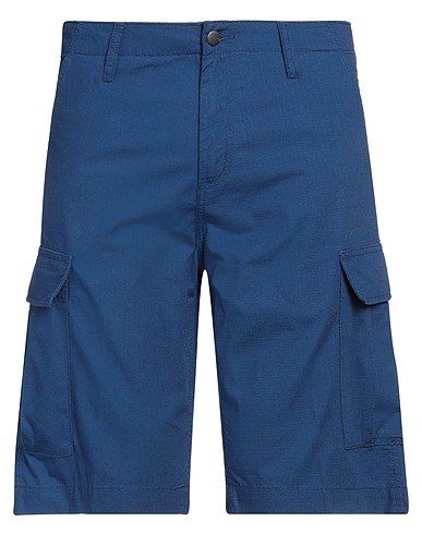 CARHARTT Shorts & Bermuda Navy blue 100% Cotton