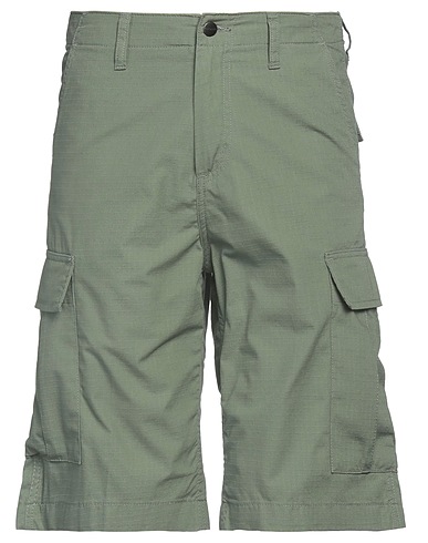 CARHARTT Shorts & Bermuda Sage green 100% Cotton