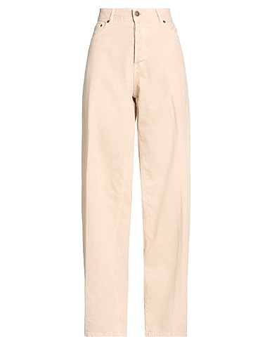 HAIKURE Denim trousers Sand 85% Cotton, 15% Linen