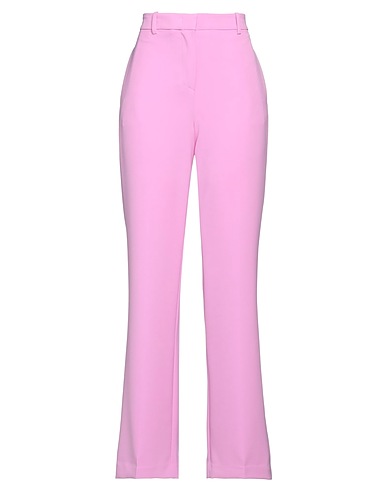 KAOS Casual trouser Pink 91% Polyester, 9% Elastane