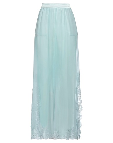 DOLCE&GABBANA Casual pants Sky blue 90% Silk, 8% Cotton, 2% Polyamide