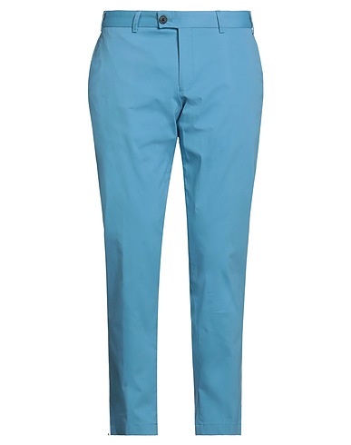 HILTL Casual trouser Pastel blue 67% Cotton, 29% Nylon, 4% Elastane