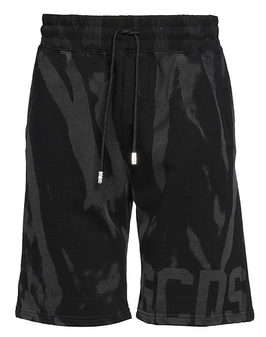GCDS Shorts & Bermuda Black 100% Cotton