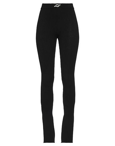 SSHEENA Pantalone Nero 75% Viscosa, 25% Poliestere