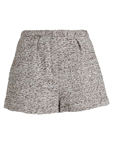 IRO Shorts & Bermuda Beige 57% Acrylic, 28% Cotton, 12% Polyamide, 2% Metallized polyamide, 1% Lycra®