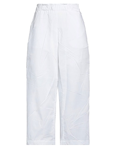 COLLECTION PRIVĒE? Pantalón Blanco 65% Poliéster, 35% Algodón