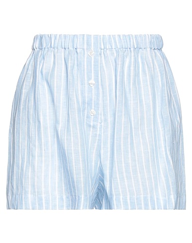 FORTE DEI MARMI COUTURE Shorts & Bermuda Celeste 100% Lino