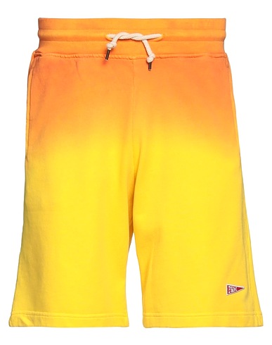 FRANKLIN & MARSHALL Shorts & Bermuda Orange 100% Cotton