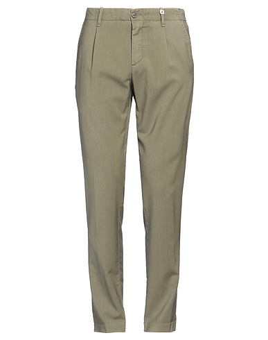 MYTHS Casual trouser Military green 100% Virgin Wool