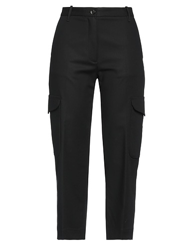 NINE IN THE MORNING Cargohose Schwarz 97% Baumwolle, 3% Elastan